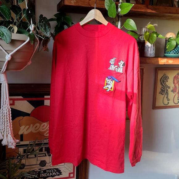 Vintage 101 Dalmations Disney Long Sleeve - Picture 3 of 5